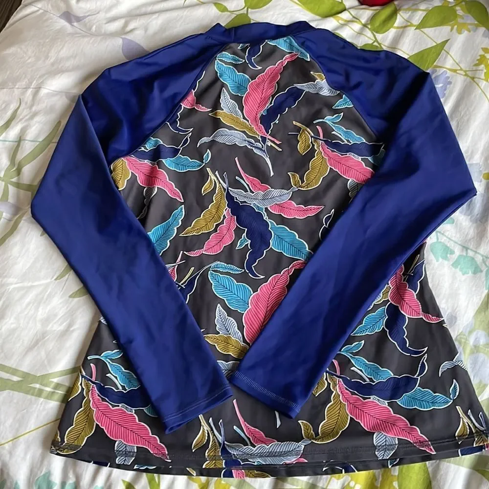 Like New! Boden Long Sleeve Swim Top